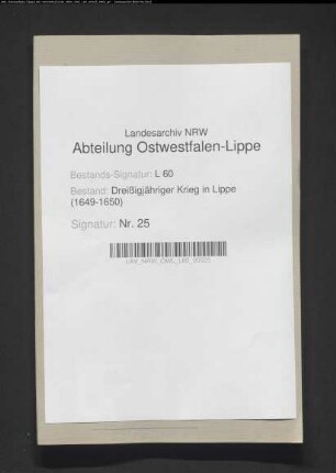 Drangsale des Amtes Sternberg