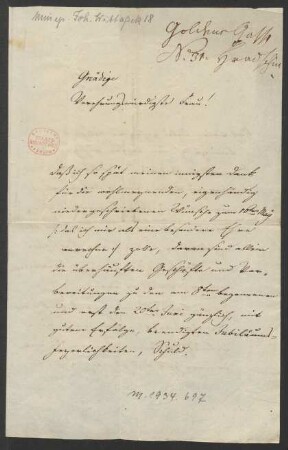 Brief an Unbekannt : 02.07.1829