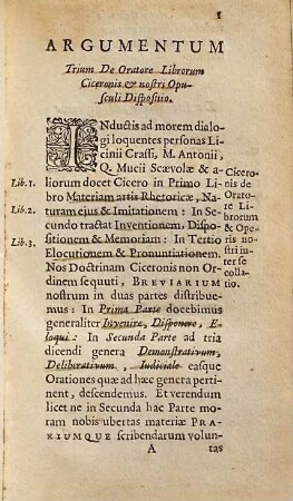 Orator extemporaneus seu artis oratoriae breviarium bipartitum : cujus pars prior praecepta continet generatia, posterior praxin in specie ostendit