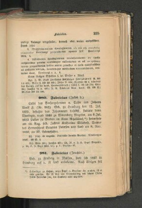 980. Fabricius (Jakob 2)