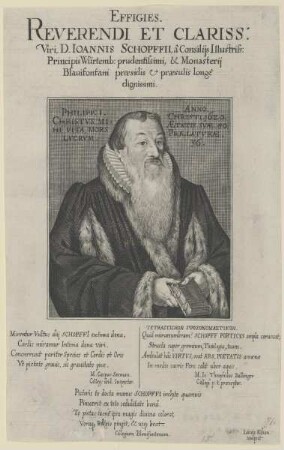 Bildnis des Ioannis Schopffius