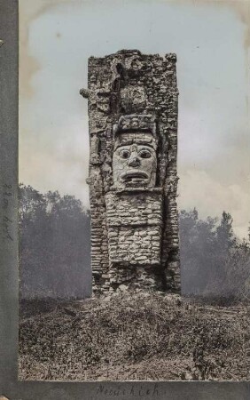 Kolossalfigur der Maya-Kultur (Sammlung Richard Wegner 1869/1931)