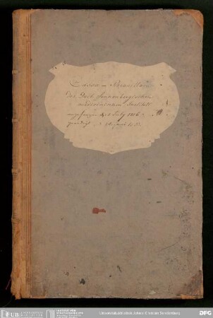 ... Kassenbrouillon des Dr. Senckenbergischen Medizinischen Instituts: Bd. 2