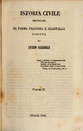 Istoria civile dei ducati di Parma, Piacenza e Guastalla, 2