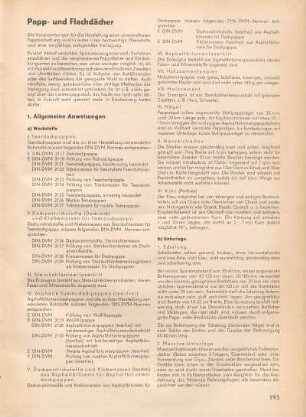 Papp- und Flachdächer