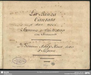 La danza - Mus.2477-L-4 : V (2), orch, bc; HanH 2