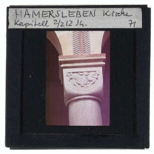 Hamersleben, St. Pankratius : Kapitell