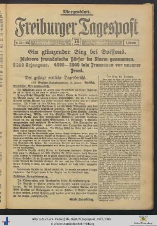 16.01.1915 (Morgenblatt)