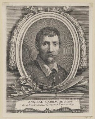 Bildnis des Annibal Carrache