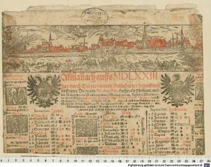 Almanach auffs MDLXXIII. Jar