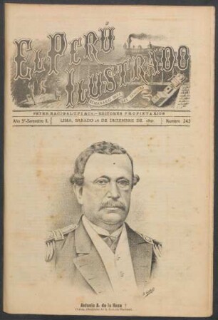 [Retrato de] Antonio A. de la Haza : Contra-Almirante de la Armada Nacional.