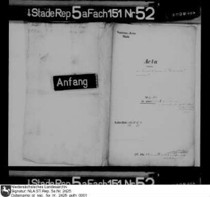 Verschiedene Aktenstücke zu den Neubelehnten