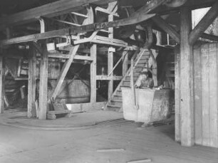 Meuselwitz-Rositzer Braunkohlerevier. Rositz. Grube Vorwärts, Beladestation