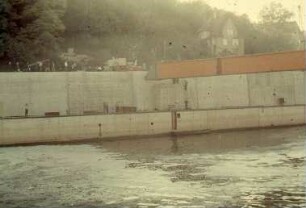 Esslingen, Montage des neuen Alicenstegs