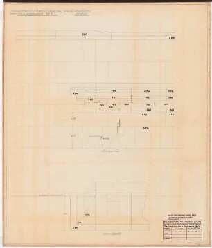 Reichsluftfahrtministerium, Berlin: Hauptgesims Q1L (Profilabschluss): Details 1:10