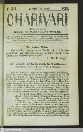 Der Schönste und der Häßlichste der Paulskirche