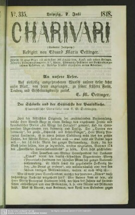 Der Schönste und der Häßlichste der Paulskirche