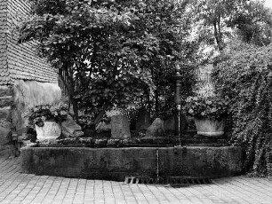 Zwei Laufbrunnen (Brunnen); Ulrichstein, Kölzenhainer Straße 8, Kölzenhainer Straße