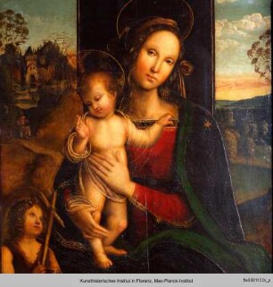 Madonna mit dem Johannesknaben - Madonna u. Johannesknabe