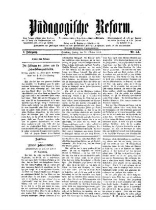 Die Bildung der Lehrer und die Lehrerbildungsanstalten