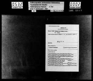 Porzellanwarenlager zu Leipzig, Rechnung von Neujahrs-, Oster- und Michaelismärkten