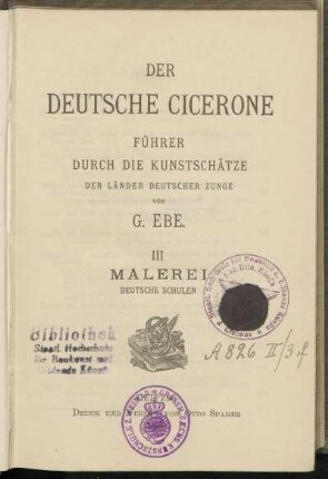 Bd. 3: Malerei : deutsche Schulen