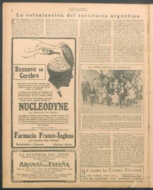 La colonización del territorio argentino