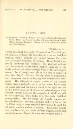 Letter XIX. Temple street ...