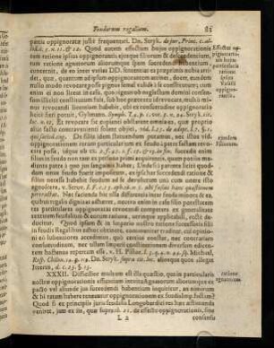 83-90, XXXII. ratione agnatorum. - XXXVIII. Quid de jure Patrovatus censendum.