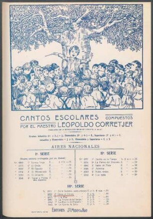 Hojas al viento : cantos artísticos
