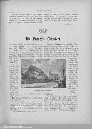 Die Parochie Crandorf