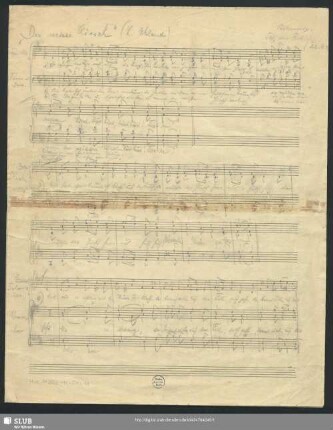 2 Lieder - Mus.11302-H-514,11 : Coro fanciulli