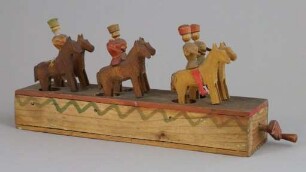 Hölzerne Reiterpatrouille
