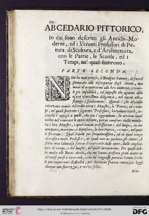 Parte seconda