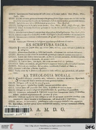 Ex scriptura sacra