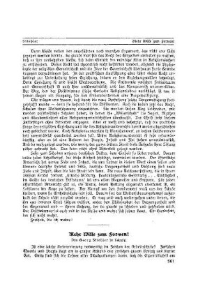 Mehr Wille zum Formen!