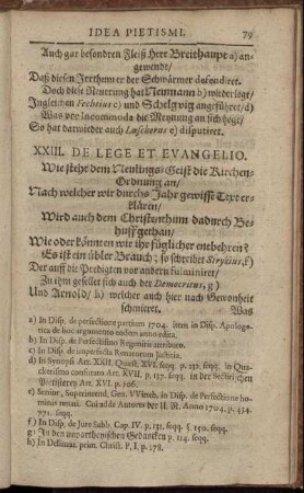 XXIII. De Lege Et Evangelio.