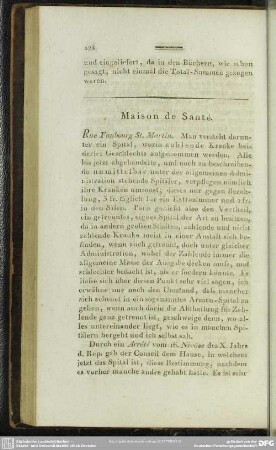 Maison de Santé