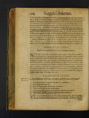 Observatio LXXVI. Iudici non potest remitti iuramentum.