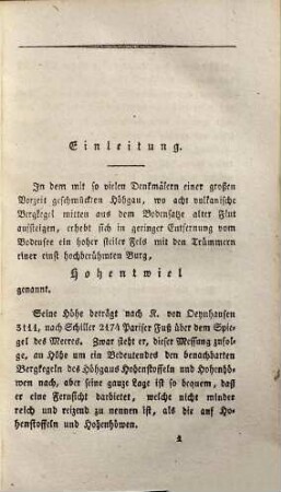 Geschichte der ehemaligen Bergveste Hohentwiel