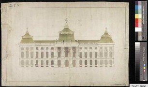 Aufriss des Nordflügels