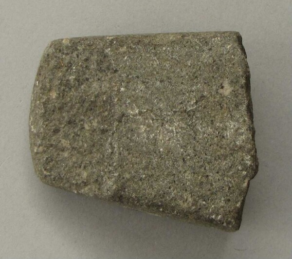 Stone axe blade (fragment)