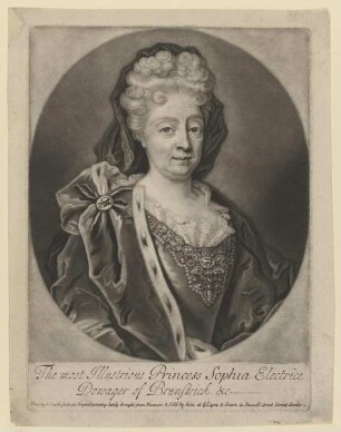 Bildnis der Prinzessin Sophia, Kurfürstin von Hannover