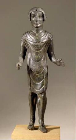 Etruskische Statuette eines Jünglings im Himation