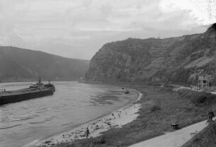 Der Loreleyfelsen von Südosten