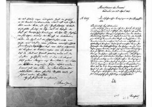Erlass des Ministerium des Inneren (Nr. 6257): Die aufrührerischen Betätigungen im Großherzogtum, 25.04.1848, Bl. 125.