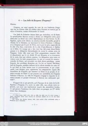 [Histoire Des Juifs D'Anatolie (2ème volume) (2ème partie)]