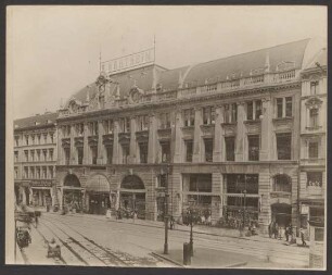 Ansichtskarte Warenhaus Wertheim, Außenansicht, Oranienstraße