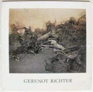 Katalog des Staatlichen Kunsthandels der DDR zu einer Verkaufsausstellung mit Werken des Malers Gerenot Richter