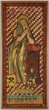 Gemälde, St. Barbara